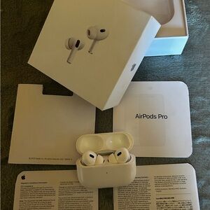 Apple AirPods Pro with White Charging Case